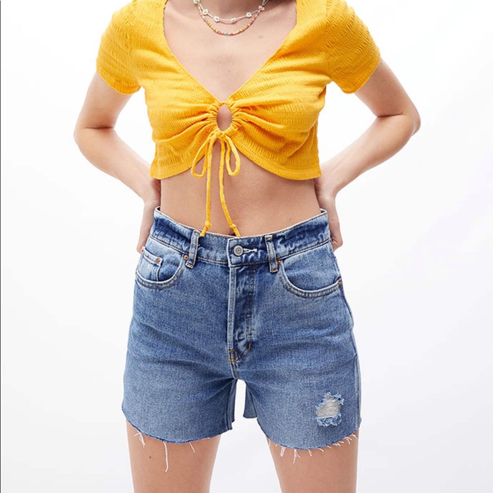 Pacsun high waisted cutoff shorts